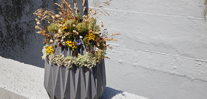 Urnenmodell Wiesenblumen